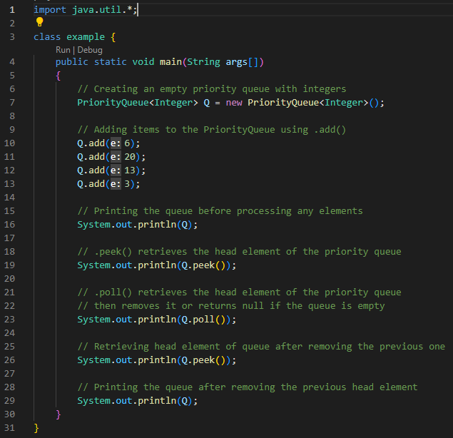 How to Use PriorityQueue in Java